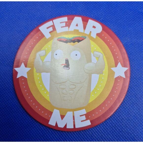 Throw Throw Burrito REPLACEMENT Fear Me & Bruise Tokens - Picture 4 of 5